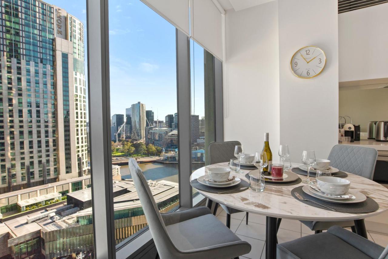 Sophisticated Designer Condo W River & City Views Melbourne Exterior photo
